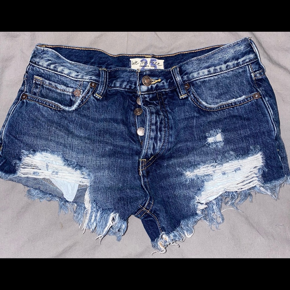 Free people cut-off shorts